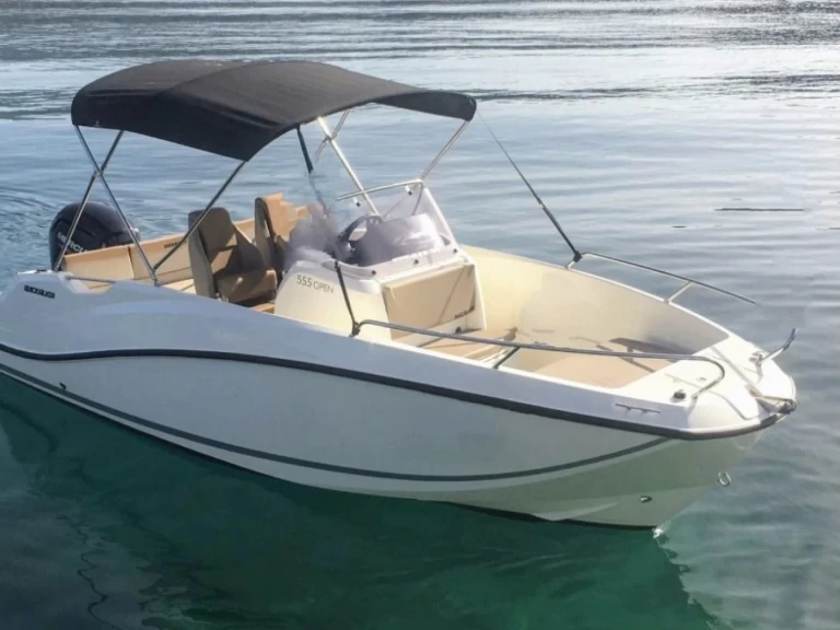 Vermietung Motorboot Quicksilver mit Führerschein