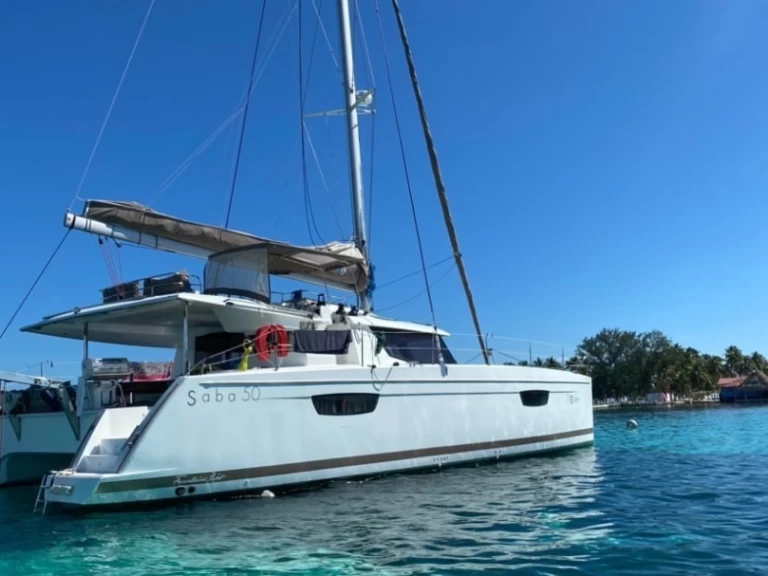 Katamaran mieten in Belize City - Fountaine Pajot Saba 50