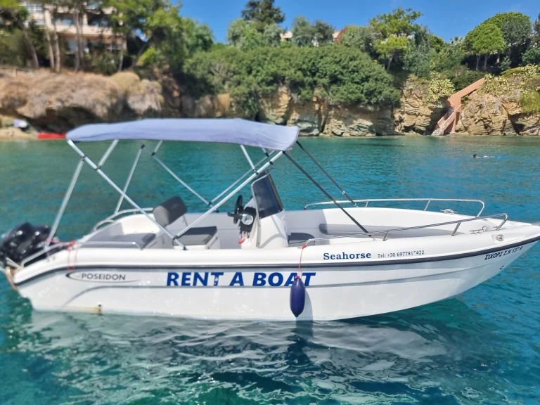Poseidon Boat for 2-7 person mieten Agía Pelagía