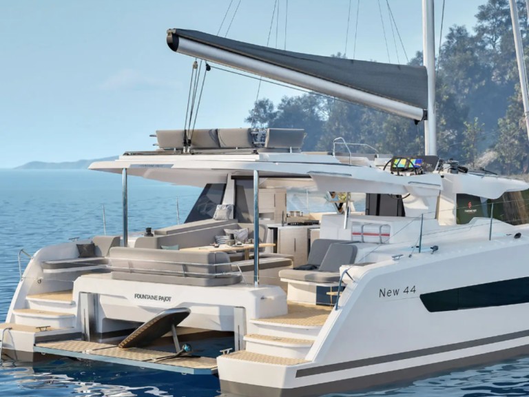 Ein Fountaine Pajot Fountaine Pajot New 44 Maestro - 3 cab. mieten in Road Town