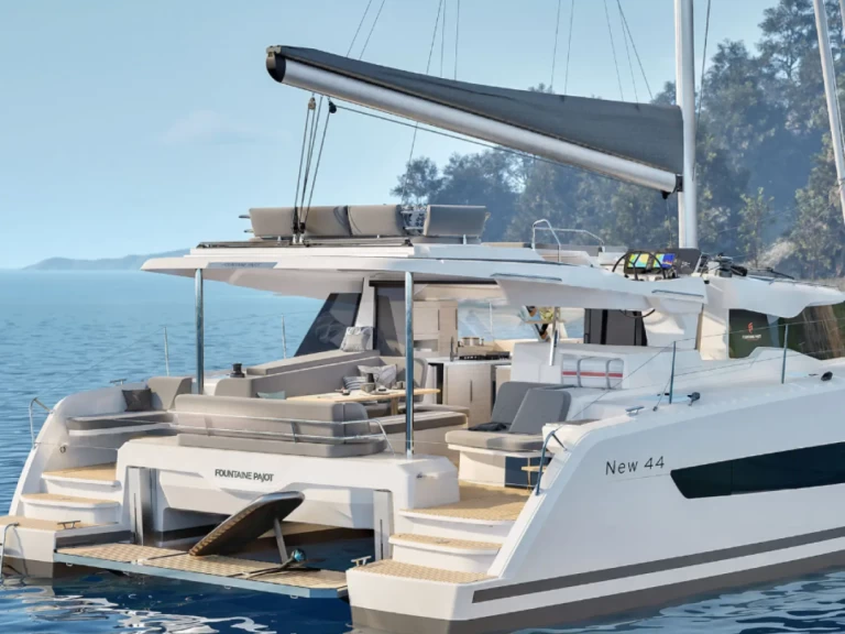 Ein Fountaine Pajot Fountaine Pajot FP 44 Maestro - 3 cab. mieten in Road Town