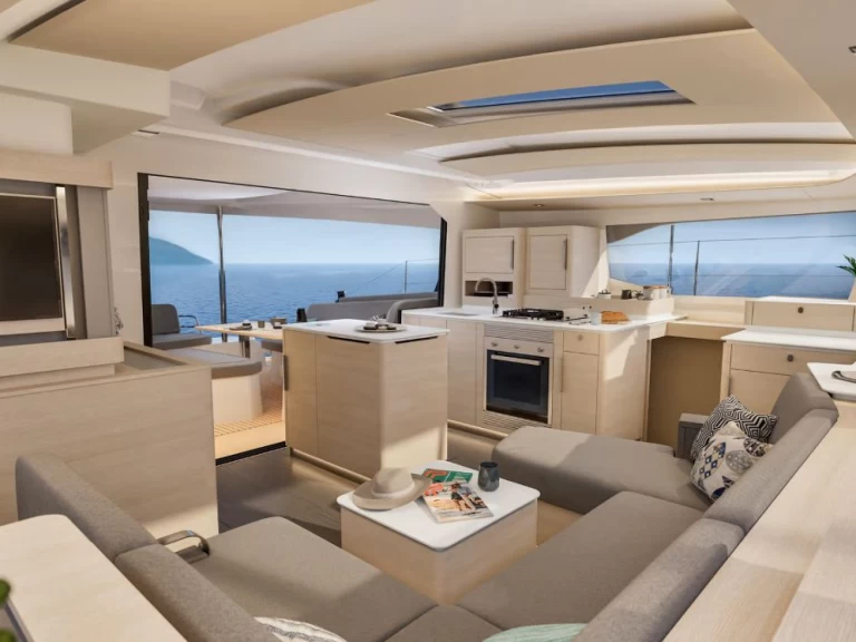 Katamaran mieten in Road Town - Fountaine Pajot Fountaine Pajot FP 44 Maestro - 3 cab.