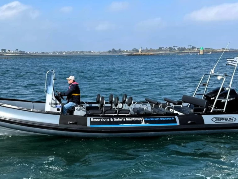 Schlauchboot mit oder ohne Skipper Zeppelin mieten in Landéda