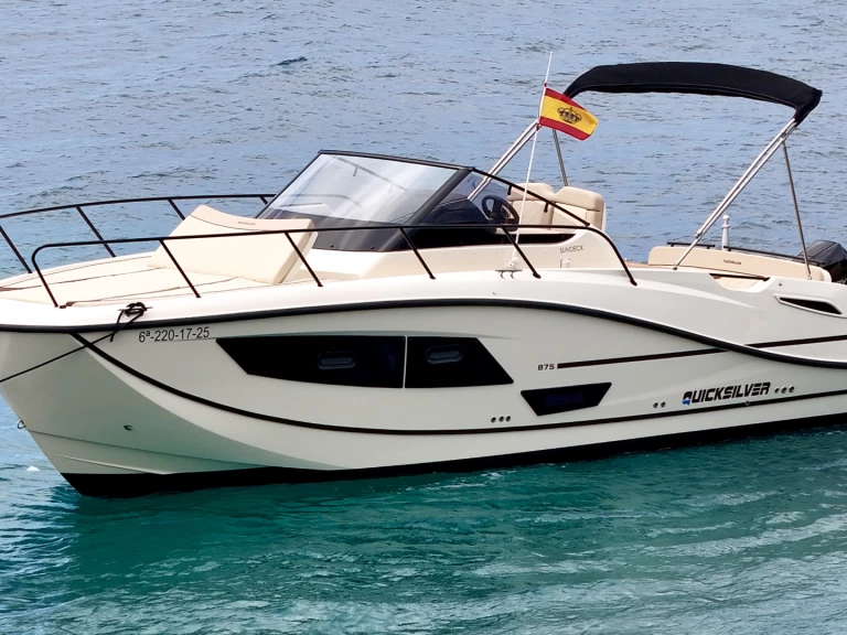 Bootsverleih Quicksilver Activ 875 Sundeck Puerto Campomanes Greenwich Samboat