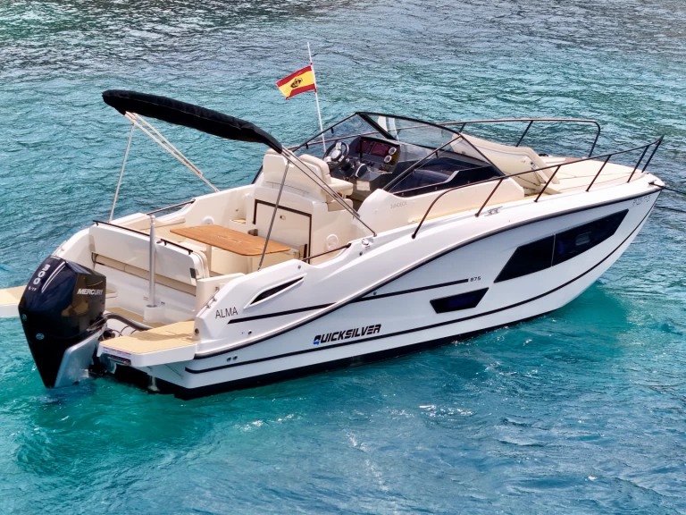 Motorboot mit oder ohne Skipper Quicksilver mieten in Puerto Campomanes Greenwich