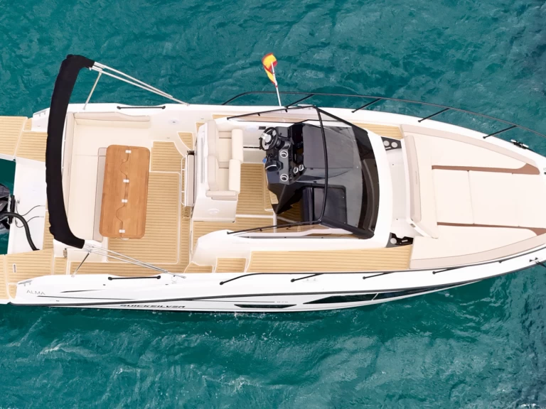 Quicksilver Activ 875 Sundeck mieten Puerto Campomanes Greenwich