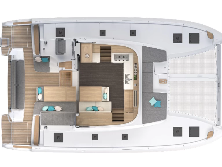 Bootsverleih Lagoon Lagoon 43 Le Marin Samboat