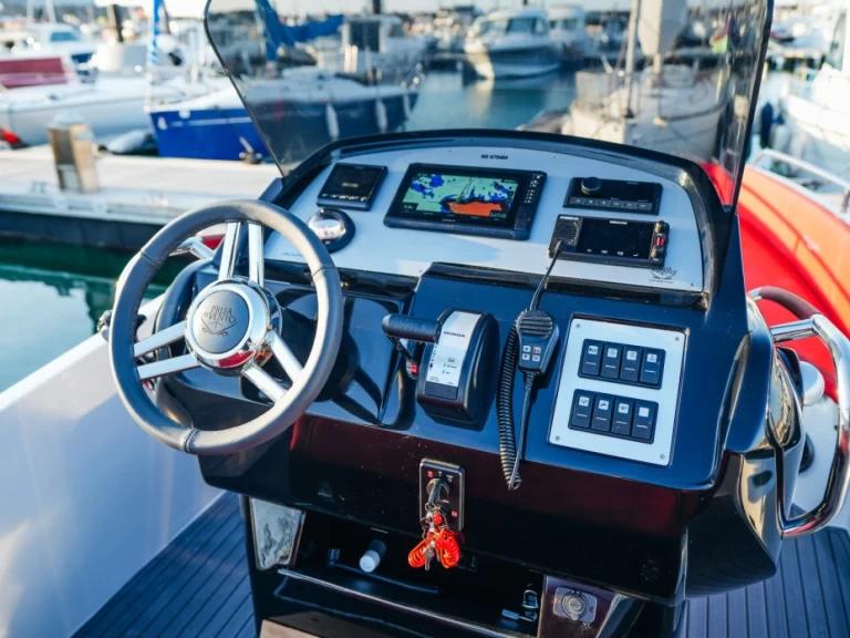 Vermietung Motorboot Prua al vento mit Führerschein