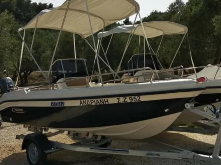 Vermietung Motorboot Ranieri mit Führerschein