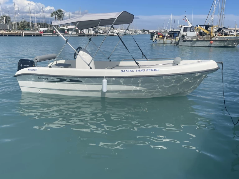 Ein Karel Karel V 160 mieten in Saint-Laurent-du-Var