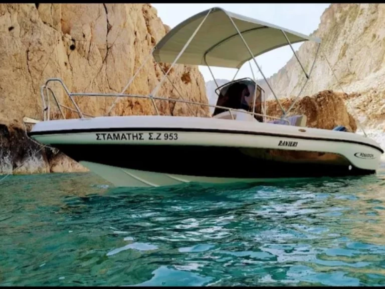 Vermietung Motorboot Ranieri mit Führerschein