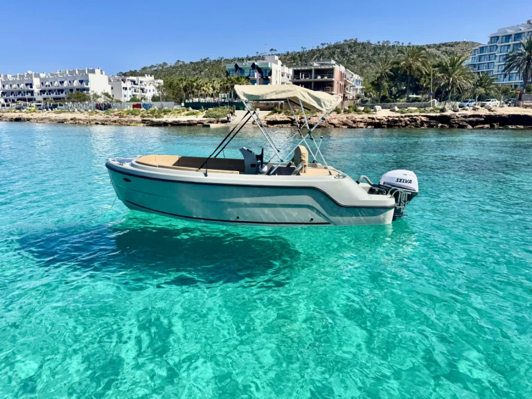 Vermietung Motorboot Polyester Yacht mit Führerschein