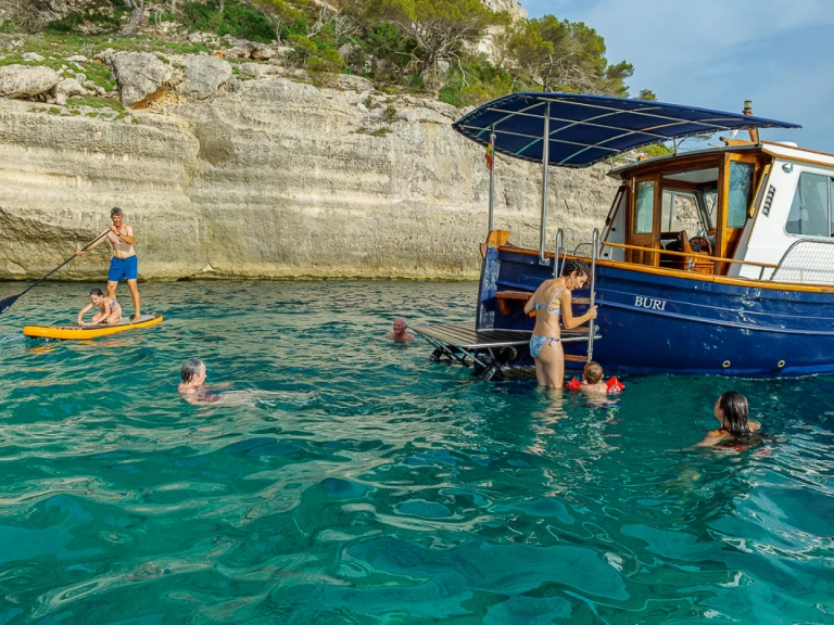 Vermietung Motorboot Myabca mit Führerschein