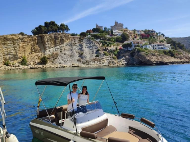 Vermietung Motorboot trident mit Führerschein
