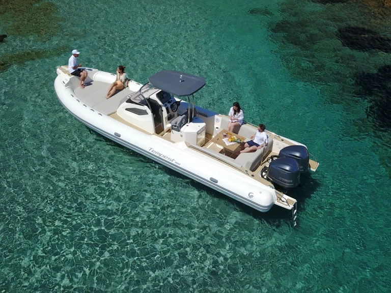 Vermietung Schlauchboot Capelli mit Führerschein