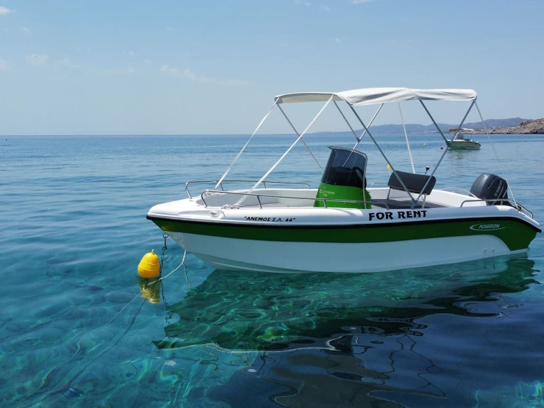 Vermietung Motorboot Poseidon mit Führerschein