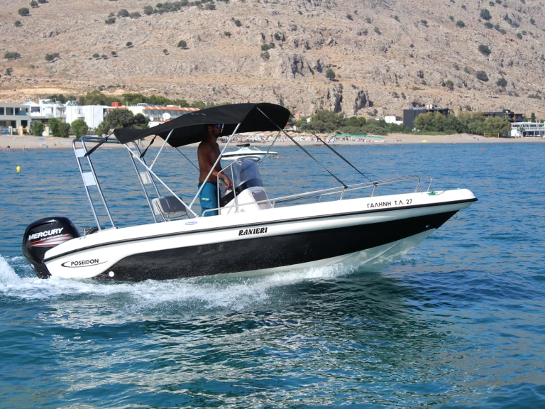 Vermietung Motorboot Poseidon mit Führerschein