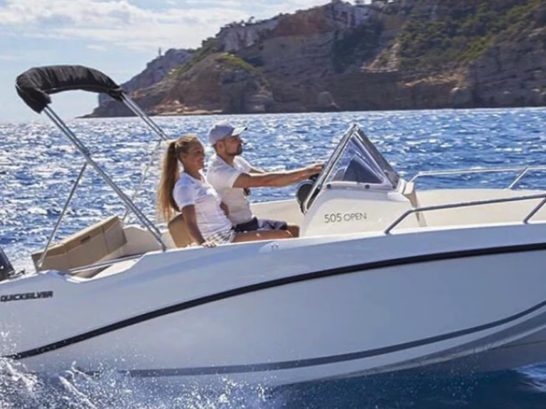 Motorboot mieten in Mandelieu-la-Napoule - Quicksilver Activ 505 Open