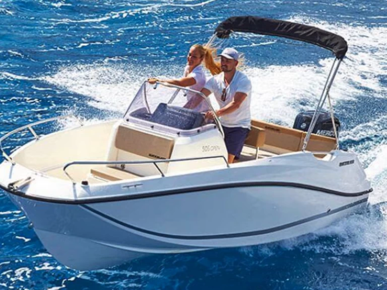 Motorboot mit oder ohne Skipper Quicksilver mieten in Mandelieu-la-Napoule