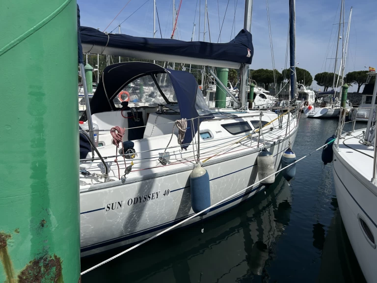 Boot mieten Hondarribia günstig Sun Odyssey 40