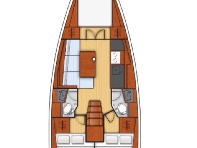 Segelboot mieten in Split - Bénéteau Oceanis 38.1