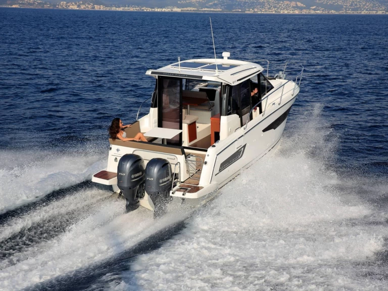 Vermietung Motorboot Jeanneau mit Führerschein