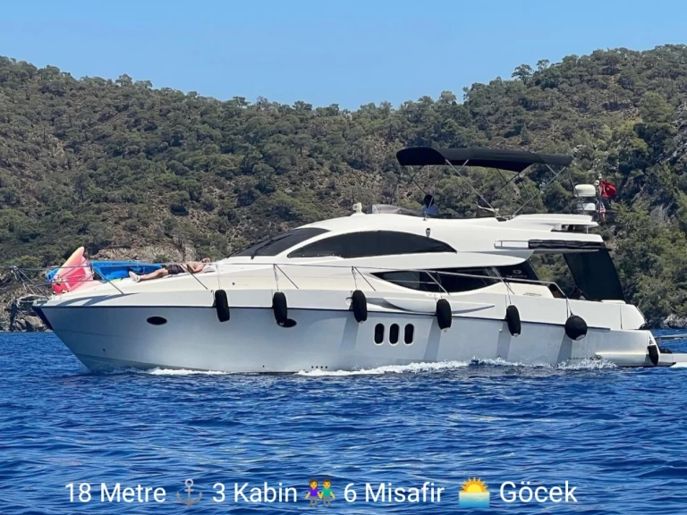 Ein Numarine 55 mieten in Göcek