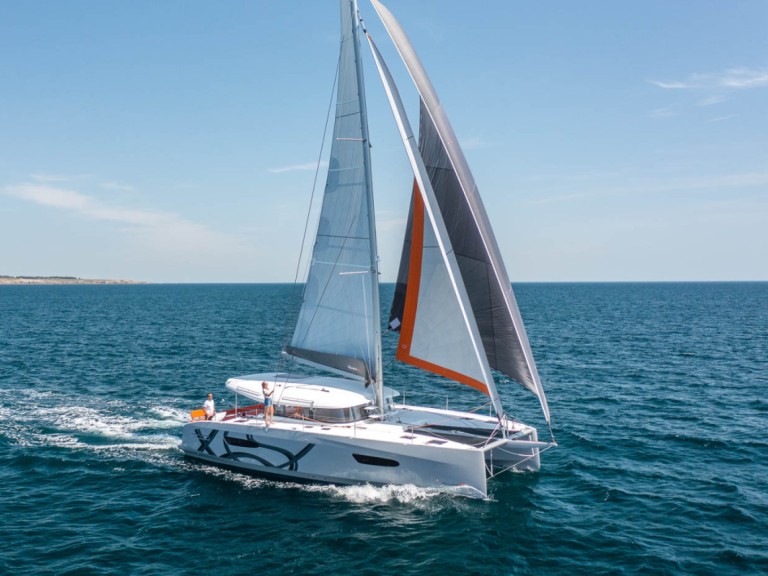 YachtCharter in Le Marin - Bénéteau Excess 14 auf SamBoat