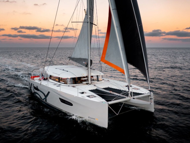 Ein Bénéteau Excess 14 mieten in Le Marin