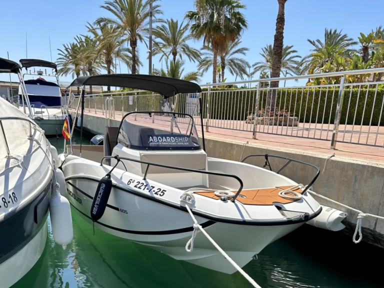 Motorboot mit oder ohne Skipper Quicksilver mieten in Águilas