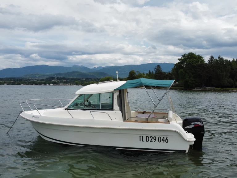 Vermietung Motorboot Jeanneau mit Führerschein