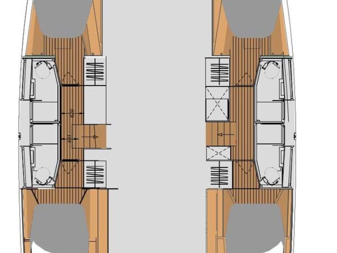 Bootsverleih Fountaine Pajot Elba 45 Barcelona Samboat