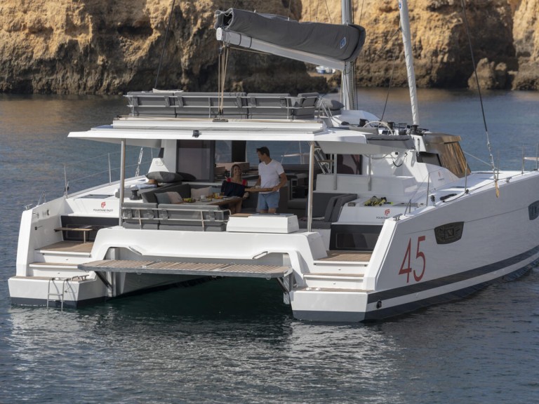 Vermietung Katamaran Fountaine Pajot mit Führerschein