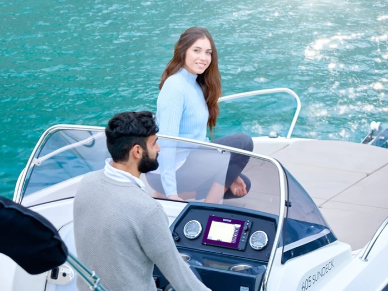 Boot mieten Antibes günstig Quicksilver 605 Sundeck