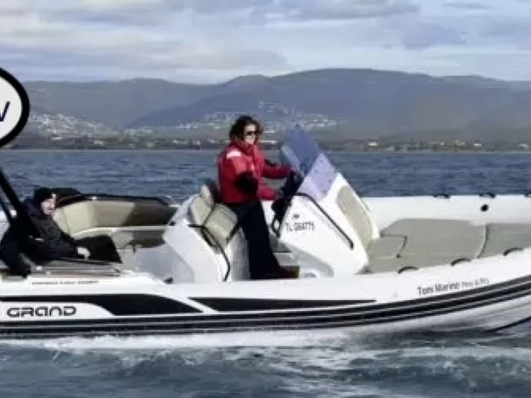 Vermietung Schlauchboot Grand Boats mit Führerschein