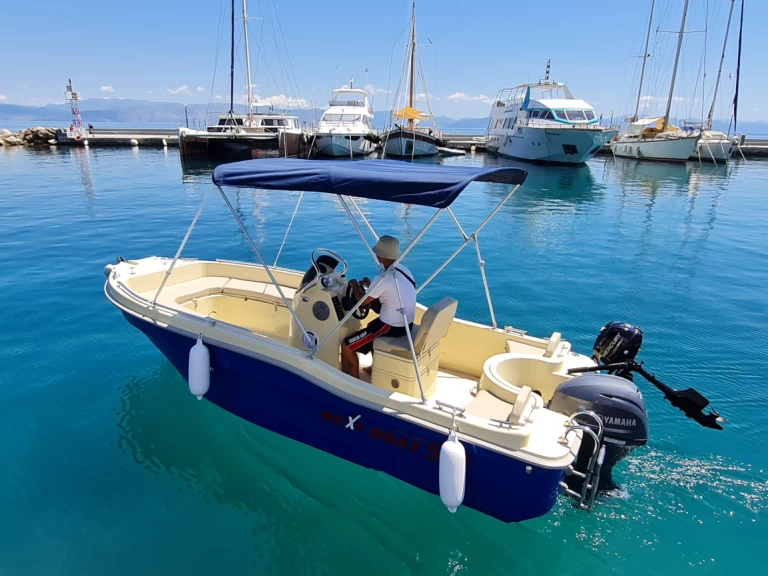 Motorboot mit oder ohne Skipper Storm Boats mieten in Benitses Marina