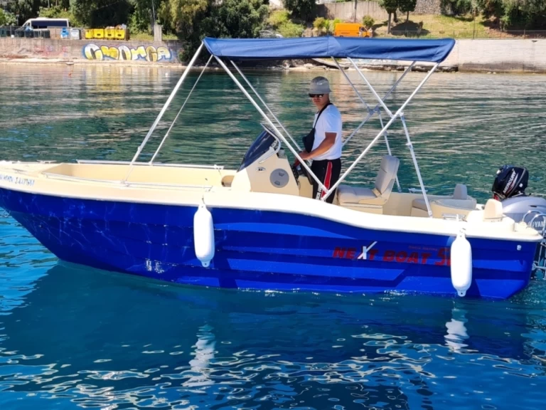 Motorboot mit oder ohne Skipper Storm Boats mieten in Benitses Marina
