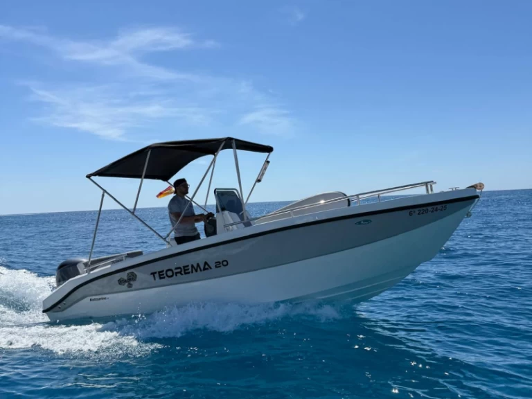 Vermietung Motorboot Kolmarine mit Führerschein