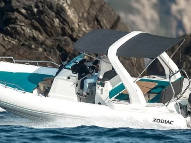 Vermietung Schlauchboot zodia mit Führerschein