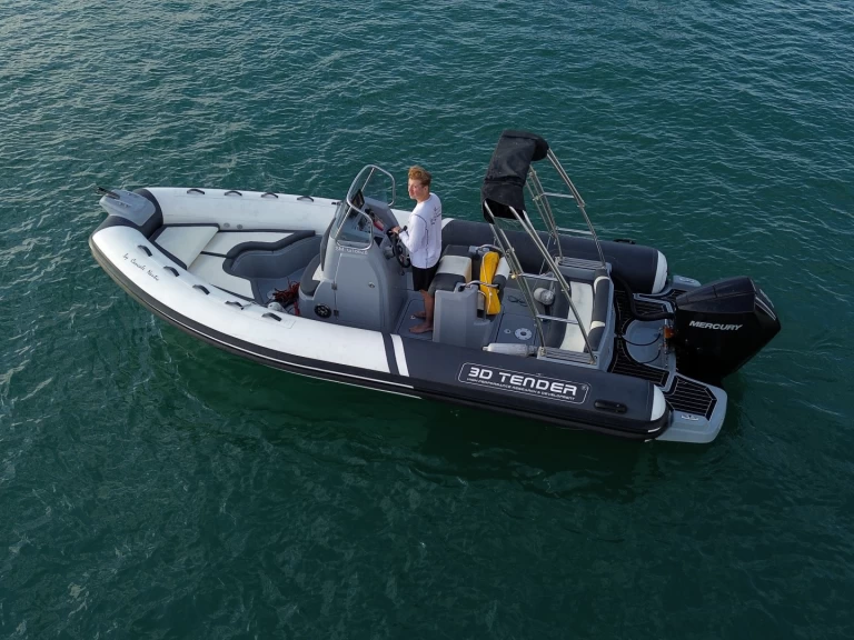 3D Tender Lux 655 mieten Saint-Malo