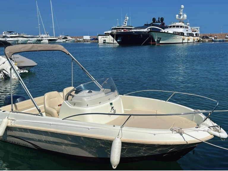 Vermietung Motorboot Jeanneau mit Führerschein