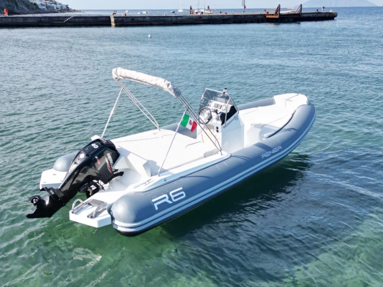 Schlauchboot mit oder ohne Skipper Renier mieten in Panarea