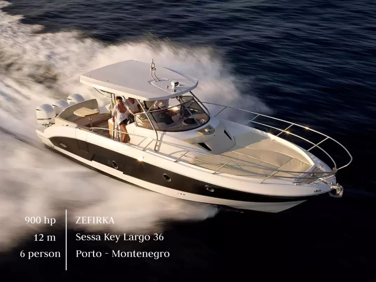 Boot mieten Tivat günstig Key Largo 36