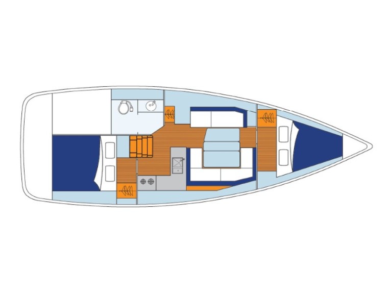 Segelboot mieten in Lefkáda - Jeanneau Sun Odyssey 349