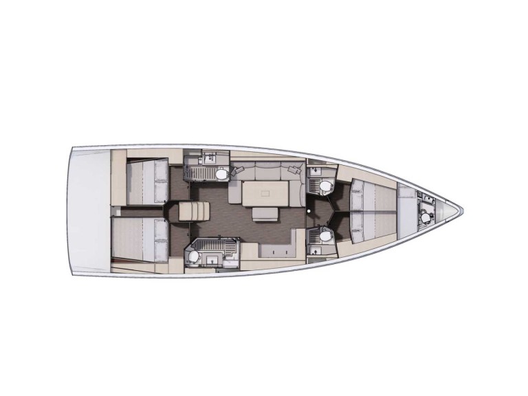 Boot mieten Furnari günstig Dufour 470
