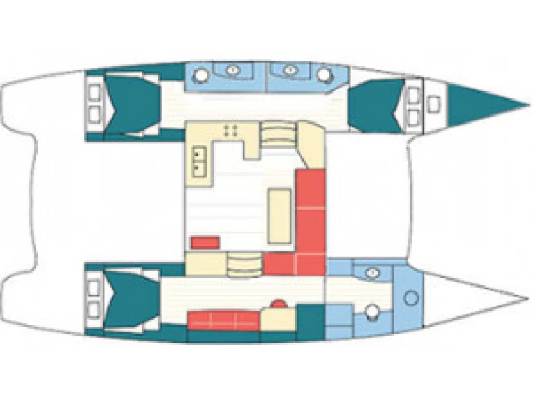 Katamaran mit oder ohne Skipper Fountaine Pajot mieten in Road Town