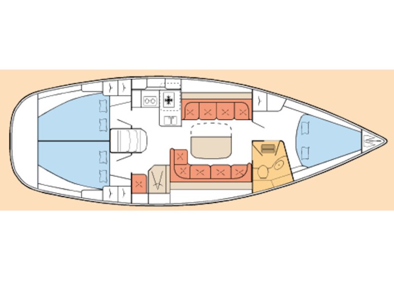 Ein Bavaria Cruiser 37 mieten in Gouviá