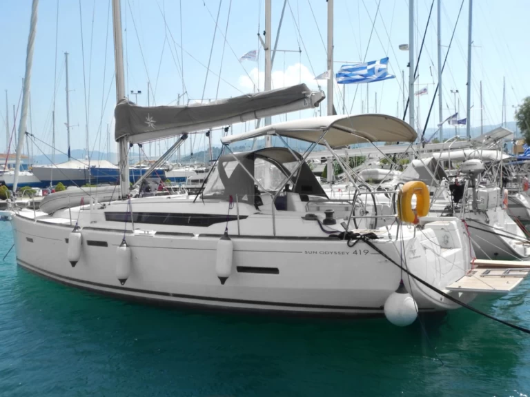Boot mieten Lavrion günstig Sun Odyssey 419