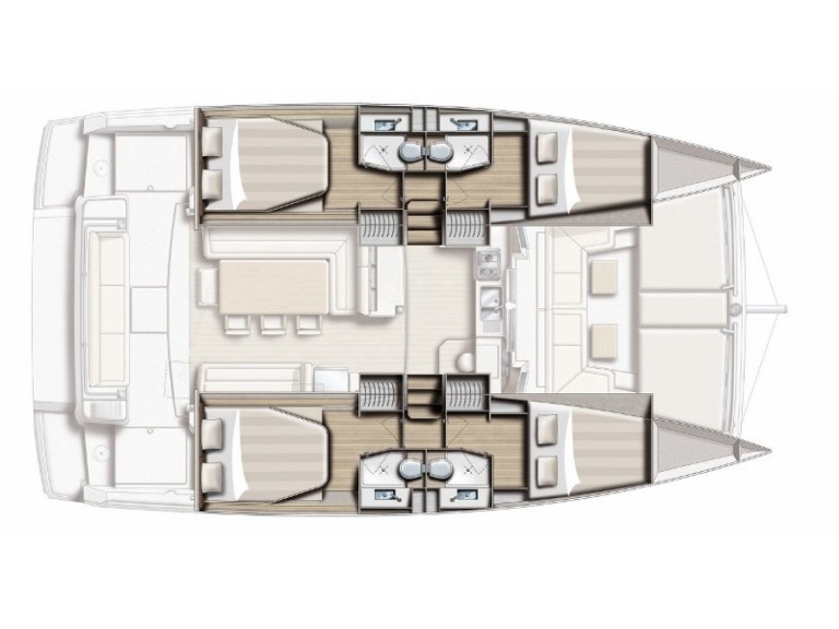 Bootsverleih Bali Catamarans Bali 4.1 Primošten Samboat