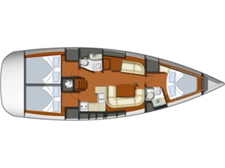 Jeanneau Sun Odyssey 42i mieten Préveza